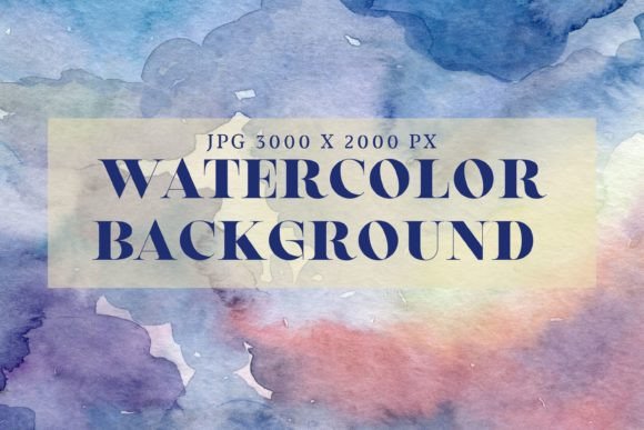 Bue Sunny Day Watercolor Texture: A Modern Design Asset for Creatives