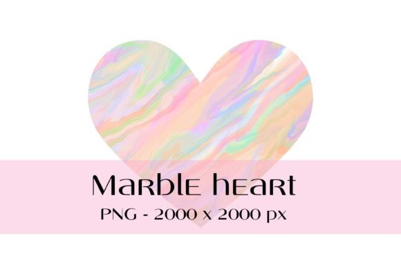 Cute Marble Heart