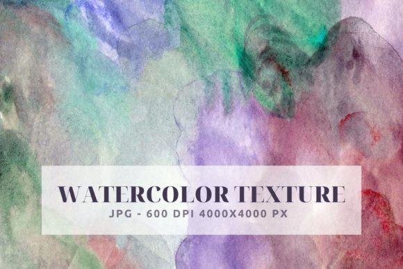 Discover the Beauty of Colorful Watercolor Digital Textures