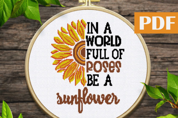 Discover the Sunflower Cross Stitch Pattern PDF: A Versatile Resource for Embroidery Enthusiasts