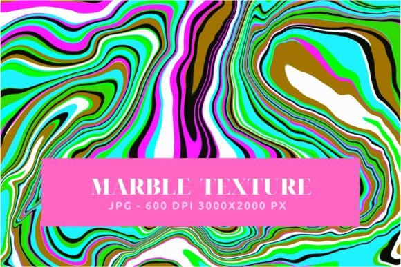 Exploring the Multicolored Marble Texture: A Versatile Design Asset