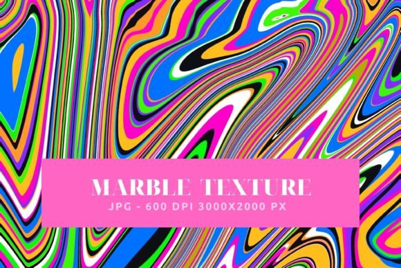 Modern Colorful Marble Texture: A Versatile Design Element for Creativity and Practical Use