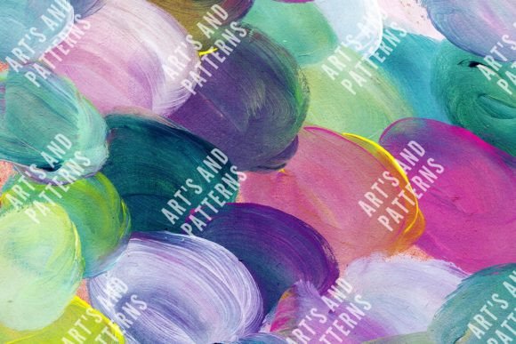 Picturesque Multicolored Acrylic Texture