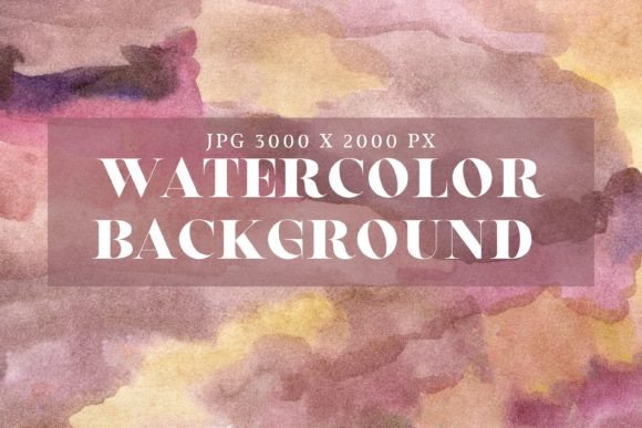 Pink Beige Watercolor Background