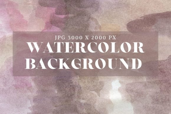 Pink Gray Watercolor Background