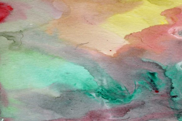 Watercolor Green Red Texture: A Creative Tool for Designers and Artists